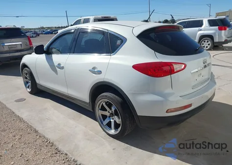2008 Infiniti Ex35 Journey z USA, uszkodzony, nr VIN JNKAJ09F28M355909